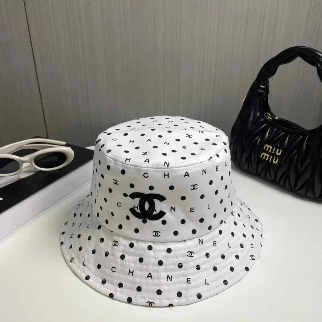 Chanel Hats Logo-embroidered baseball caps and bucket — 29