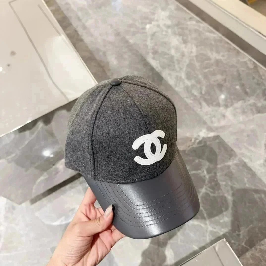 Chanel Hats Logo-embroidered baseball caps and bucket — 31