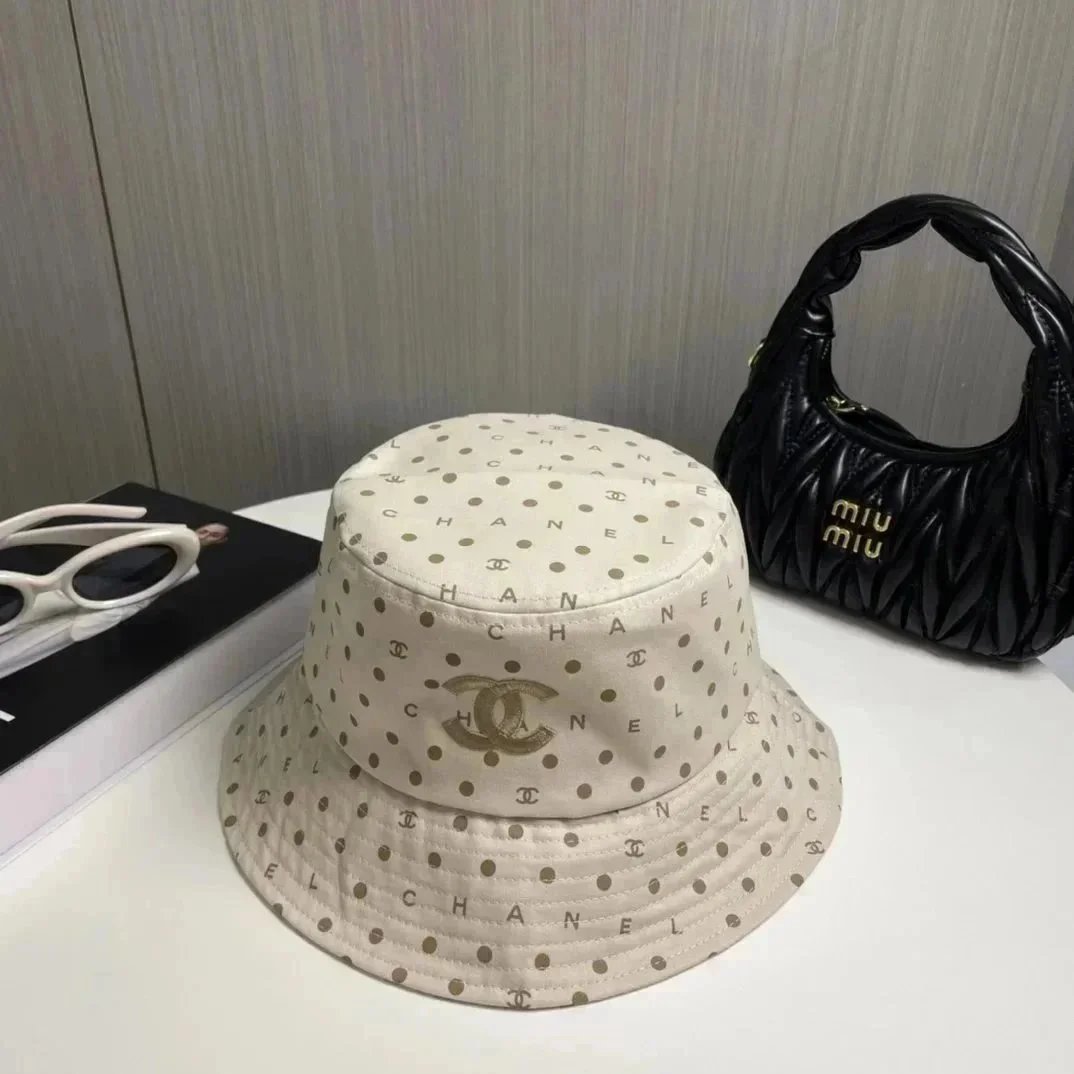 Chanel Hats Logo-embroidered baseball caps and bucket — 27