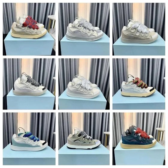 HOT7 Thick Bottom Bread Shoes Forrest Gump Retro Casual De Training Shoes