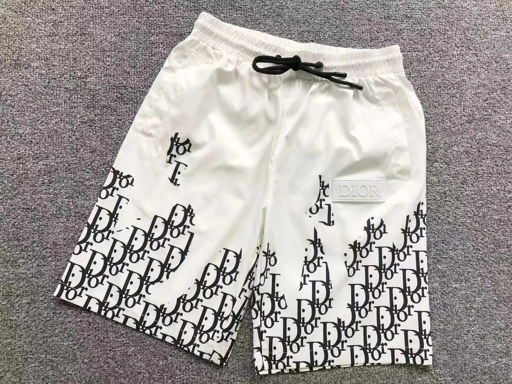 Dior Oblique Jacquard Shorts Black - 5