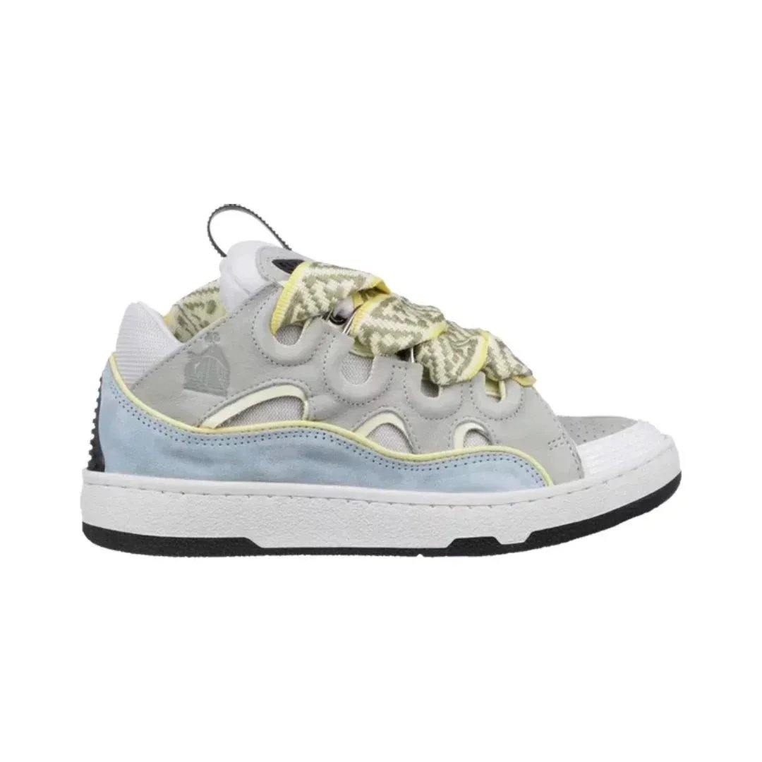 Maison Margiela Tabi Sandal Sneaker Light Blue Gray Yellow Multicolor Sneakers
