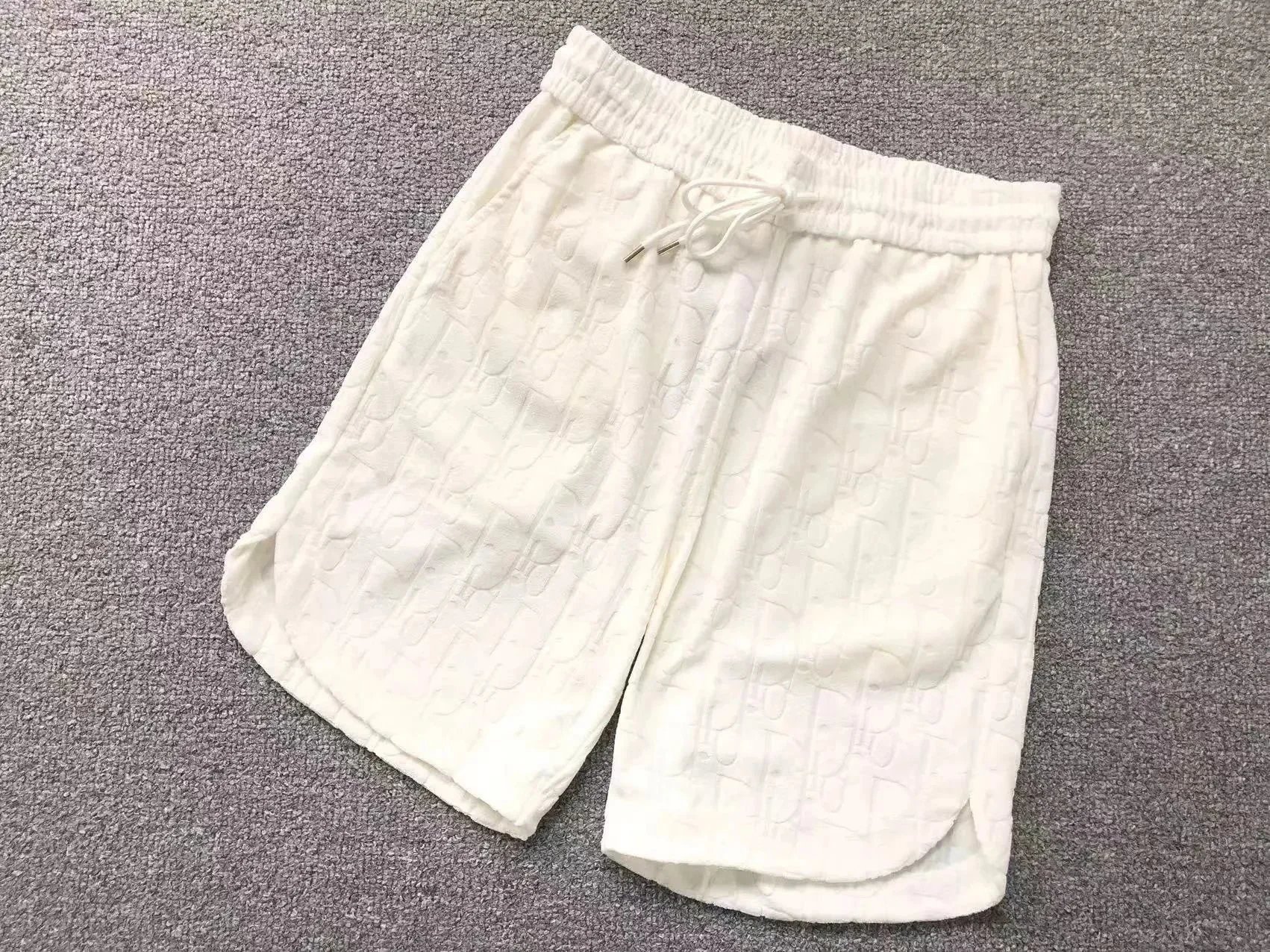 Dior Shorts Drawstring with logo embroidery and monogram side panels image 15