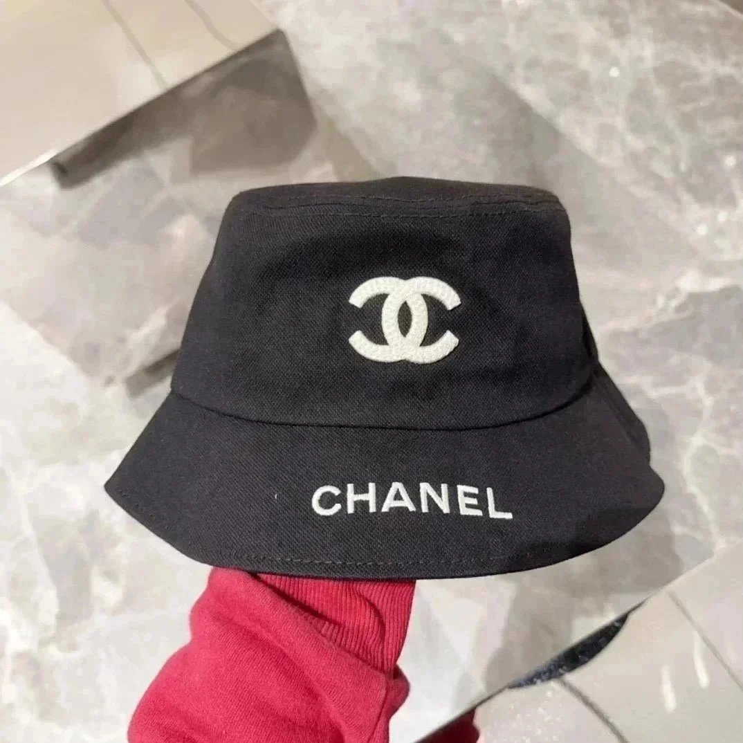 Chanel Hats Logo-embroidered baseball caps and bucket — 18