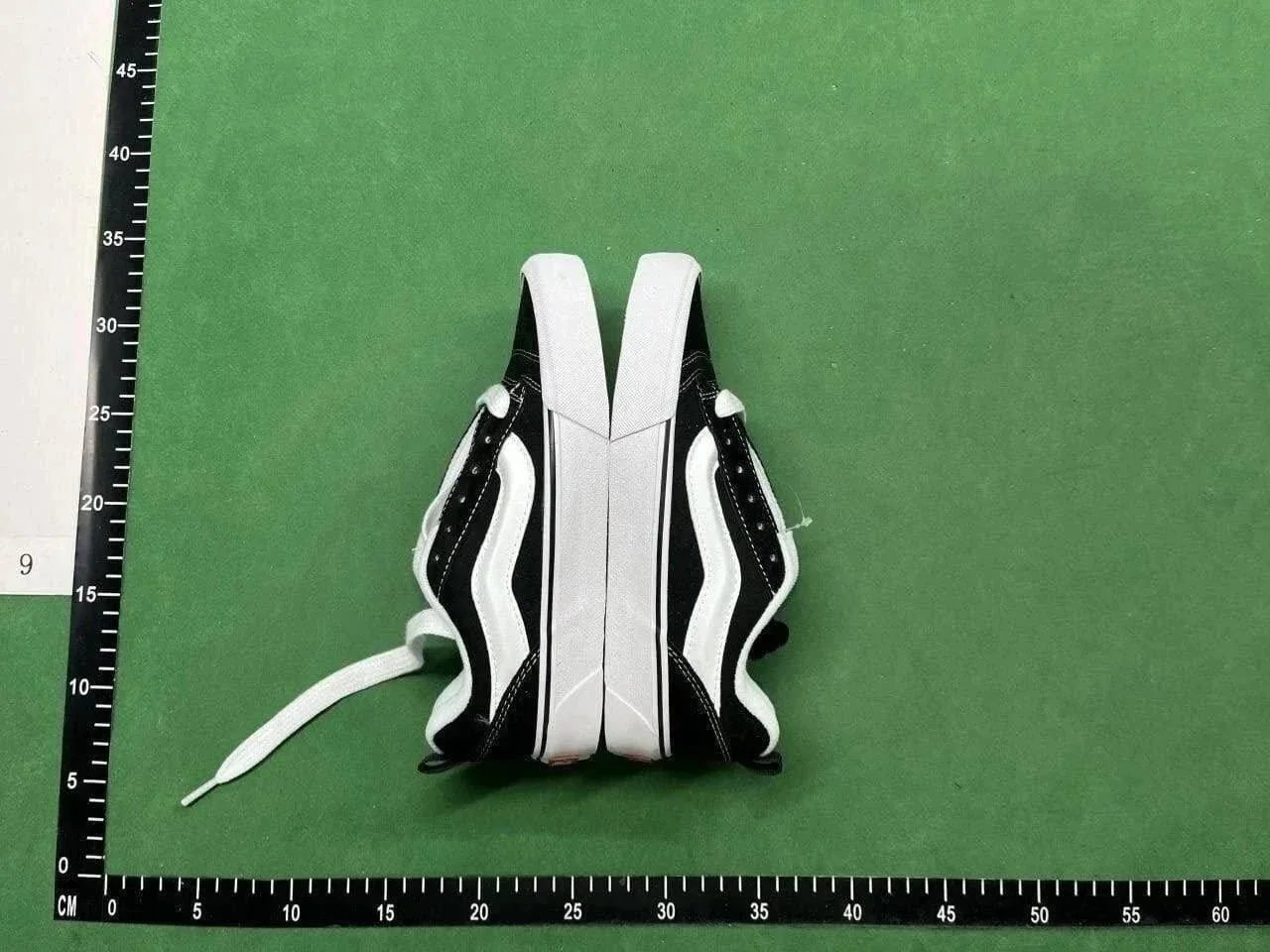 Sneaker Style Black White Back
