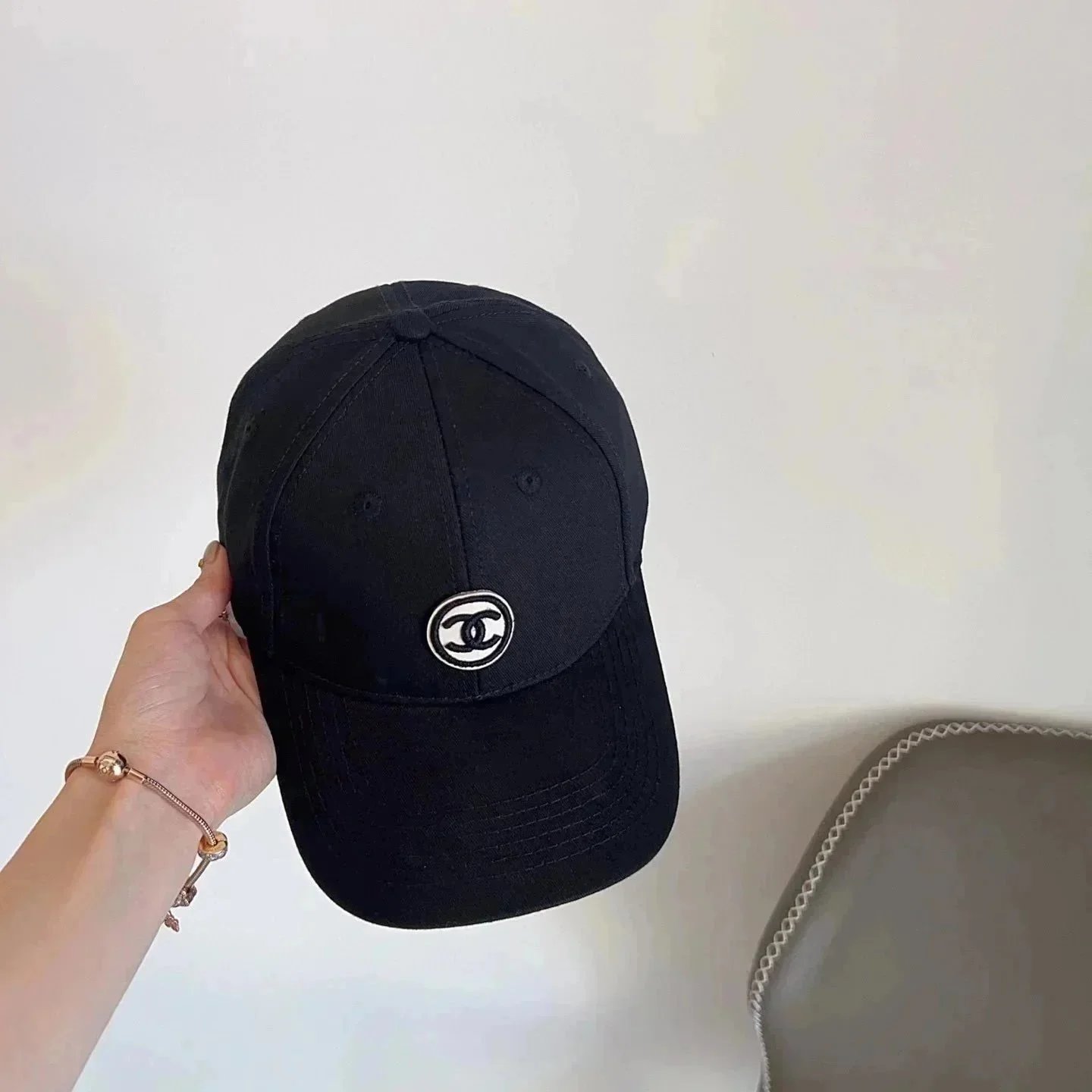 Chanel Hats Logo-embroidered baseball caps and bucket — 19