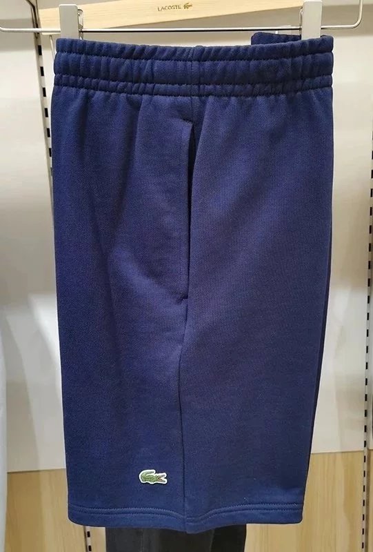 9105色入法式纯色运动裤24夏季新品男士休闲松紧腰头棉质弹力休闲裤针织抽绳短裤潮GH8274 10
