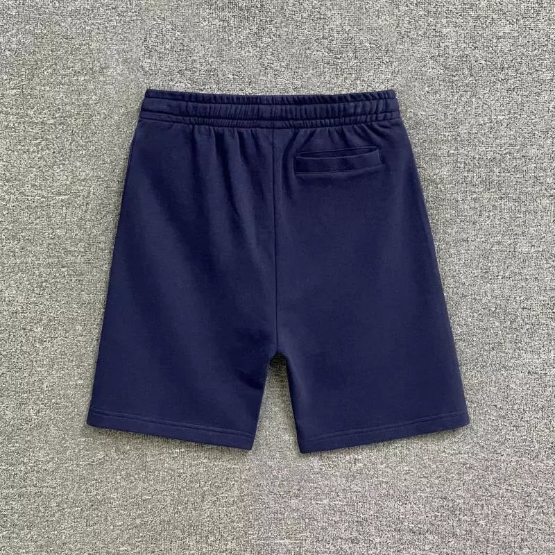 9105色入法式纯色运动裤24夏季新品男士休闲松紧腰头棉质弹力休闲裤针织抽绳短裤潮GH8274 12