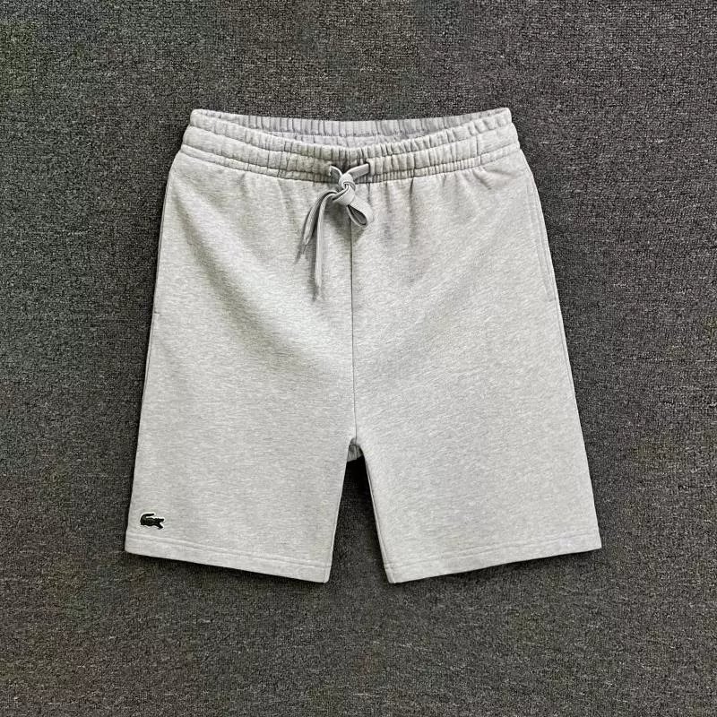 9105色入法式纯色运动裤24夏季新品男士休闲松紧腰头棉质弹力休闲裤针织抽绳短裤潮GH8274