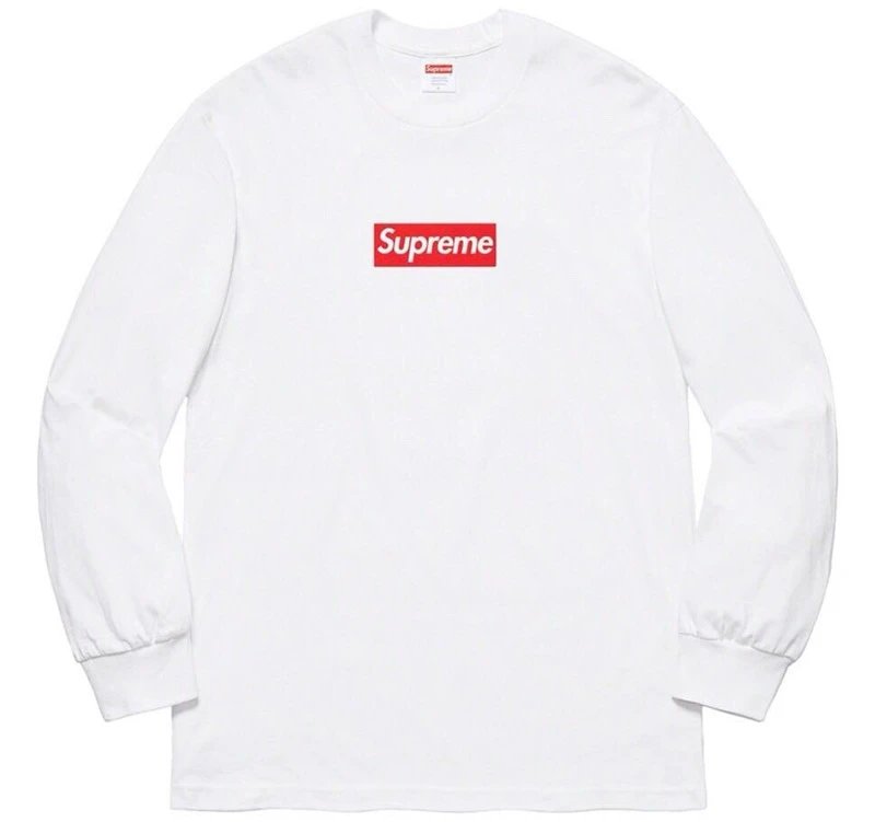 B265 Logo Long T-shirt White