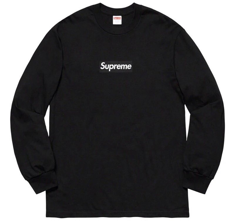 B265 Logo Long T-shirt Black