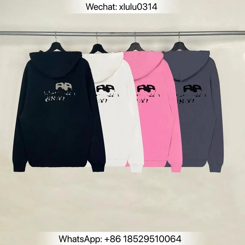 BLCG BB涂鸦加绒帽衫