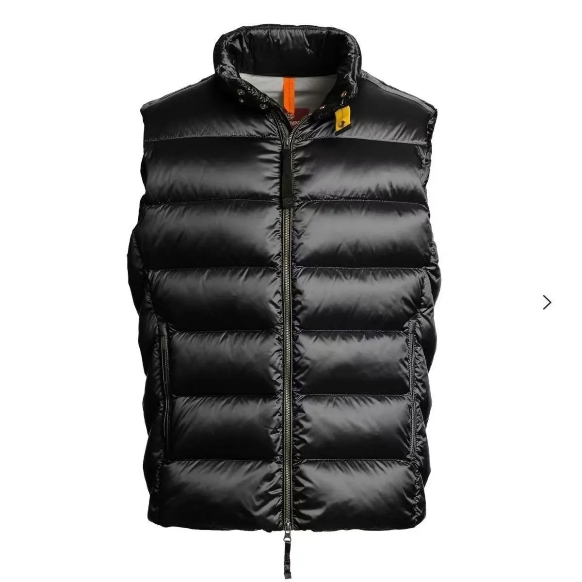 Parajumpers Down Jackets Hooded quilted puffer — 3 black down vest