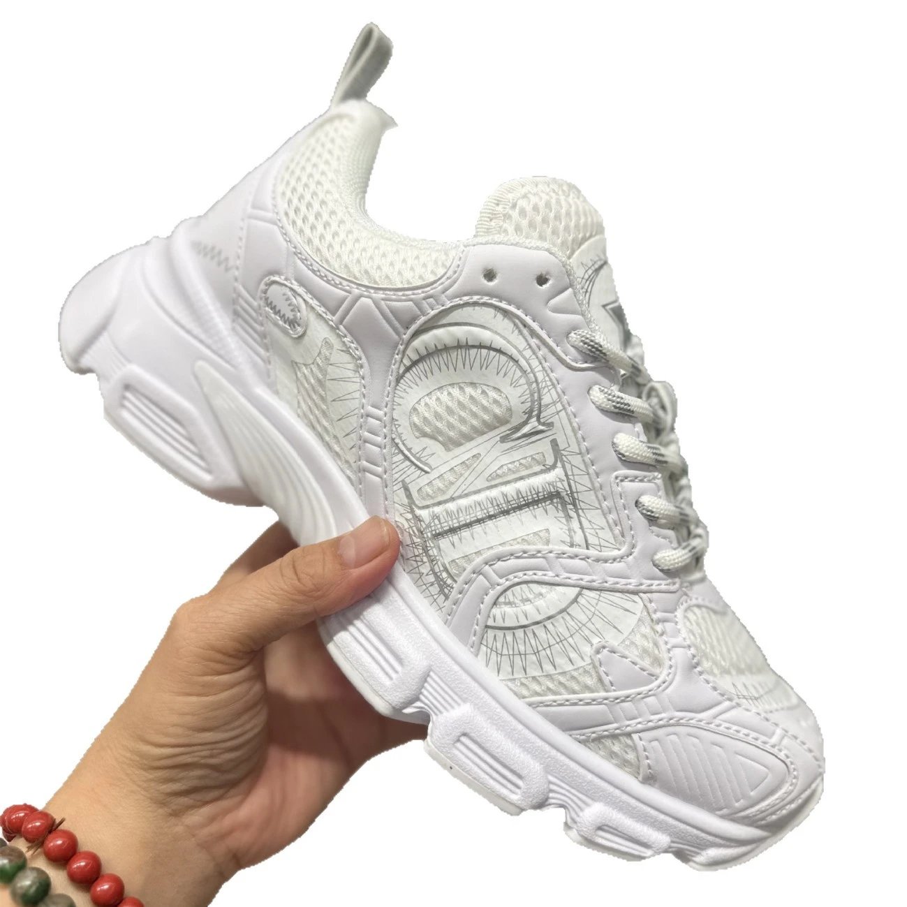 Unbranded Sneakers Chunky mesh with graphic side panels image 6