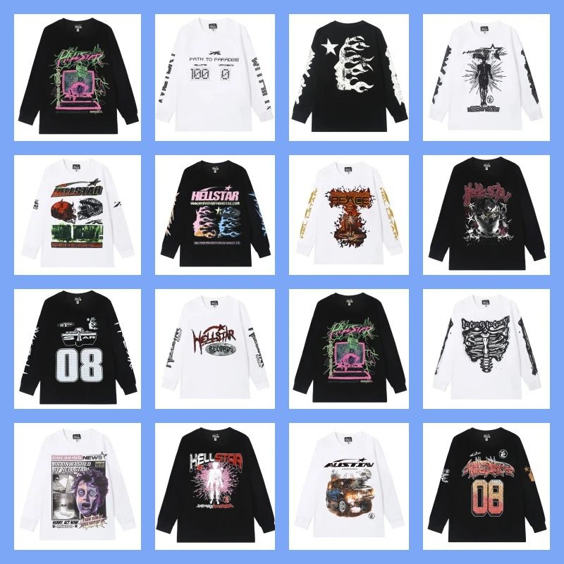 Hello Long Sleeve Loose Fit Hoodie WhatsApp: +86 15859486999