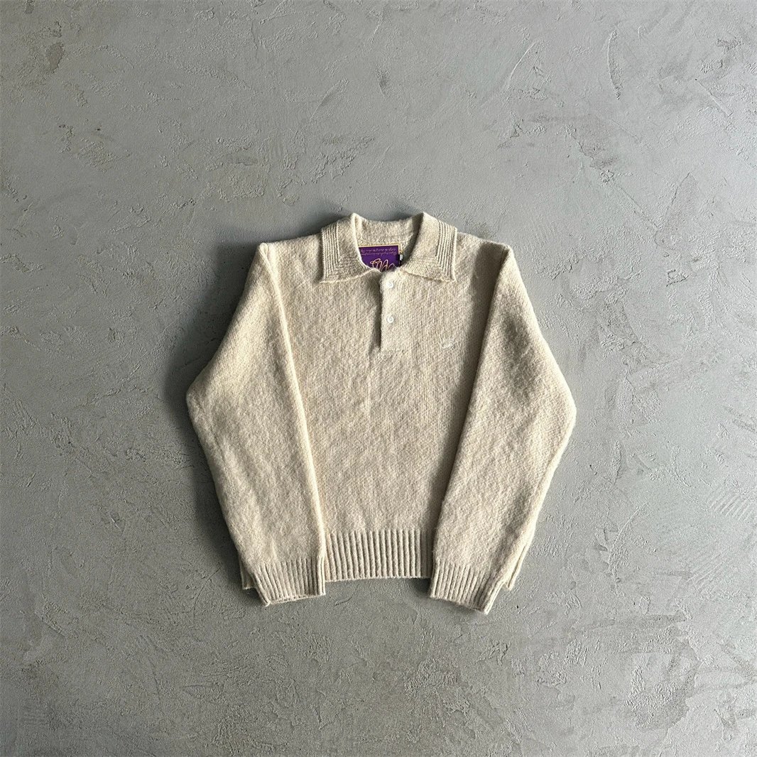 Polo Hair Collar Big C Sweater