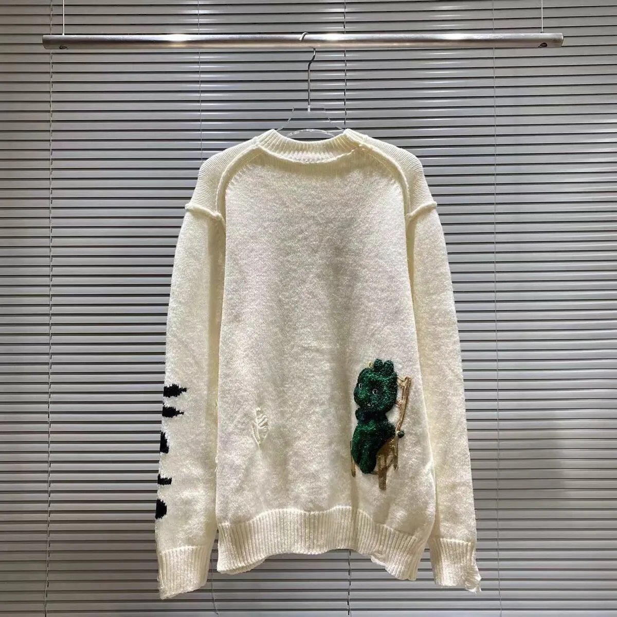 Crew Neck Knit Sweater photo 4