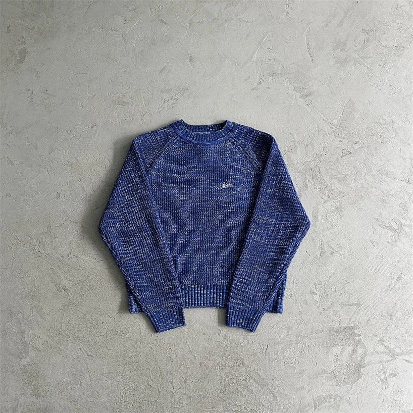 blue sweater
