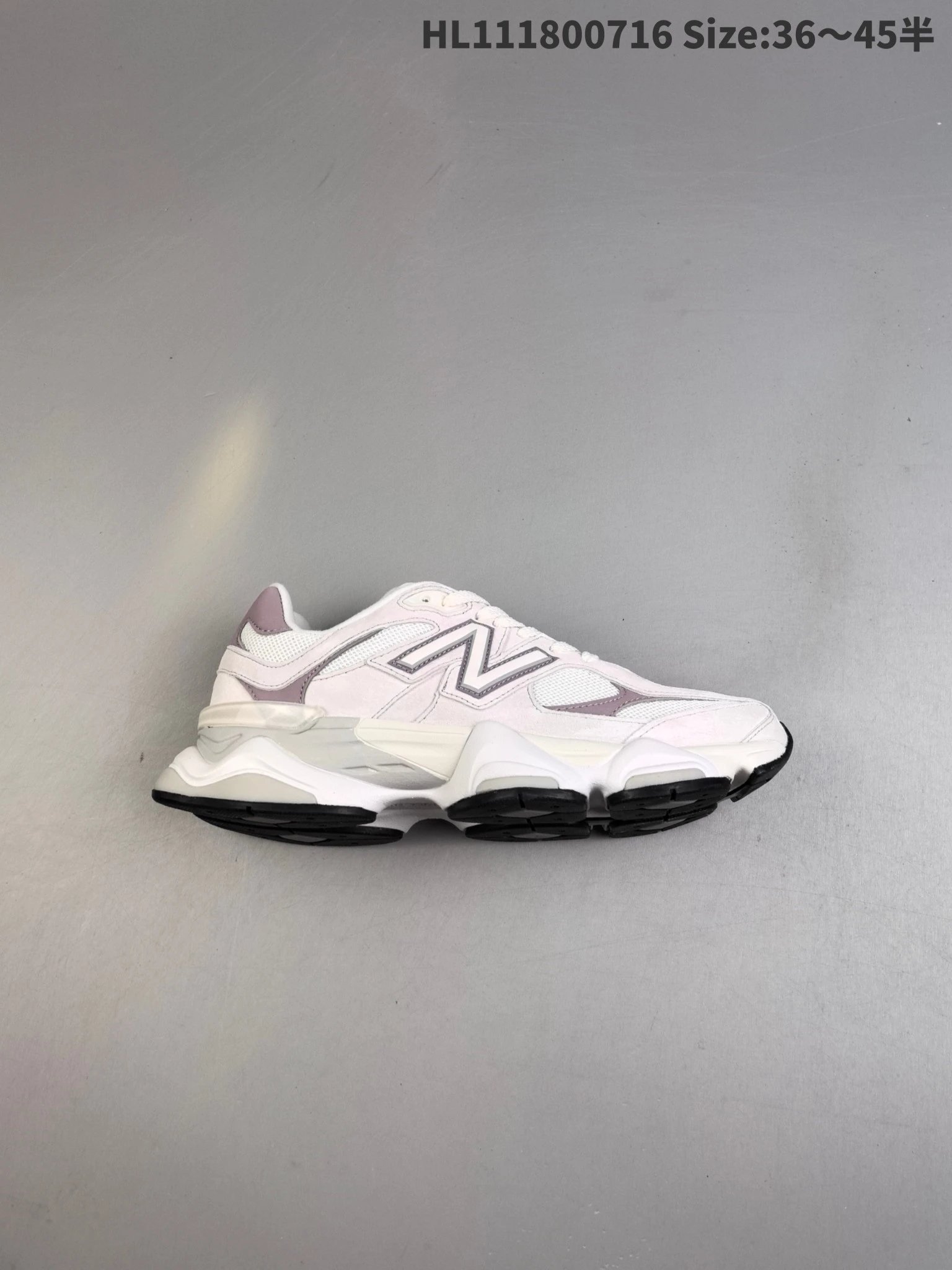 New Balance 9060 Light Pink White Chunky Dad Sneakers