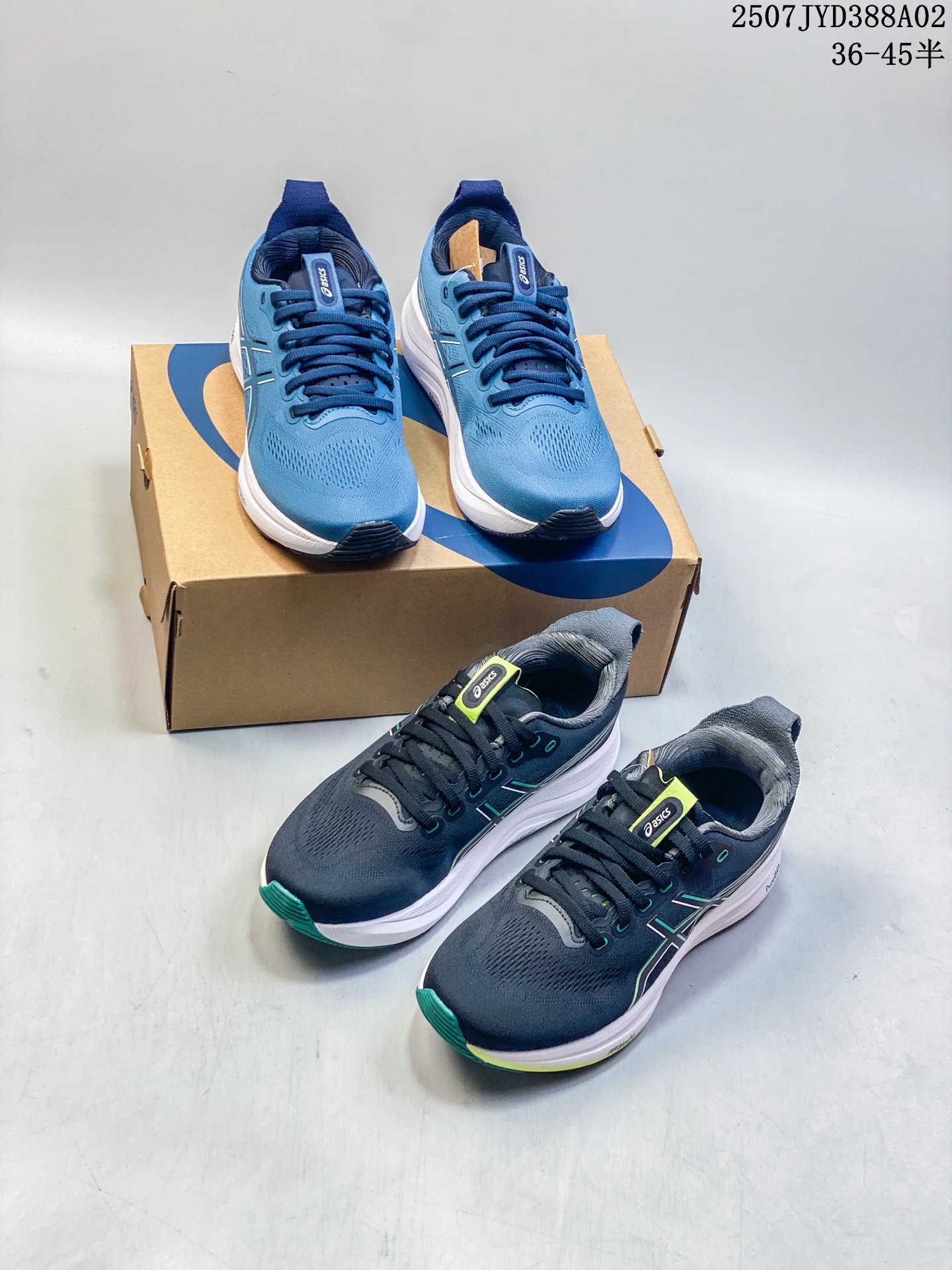 Asics GEL-KAYANO 32 Deep Sea Blue Mesh Running Shoes