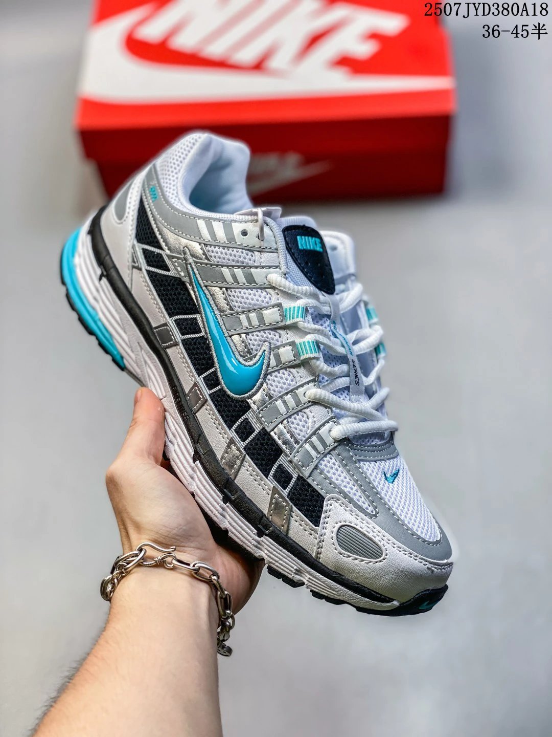 Nike V2K Run Silver Blue Retro Sneakers