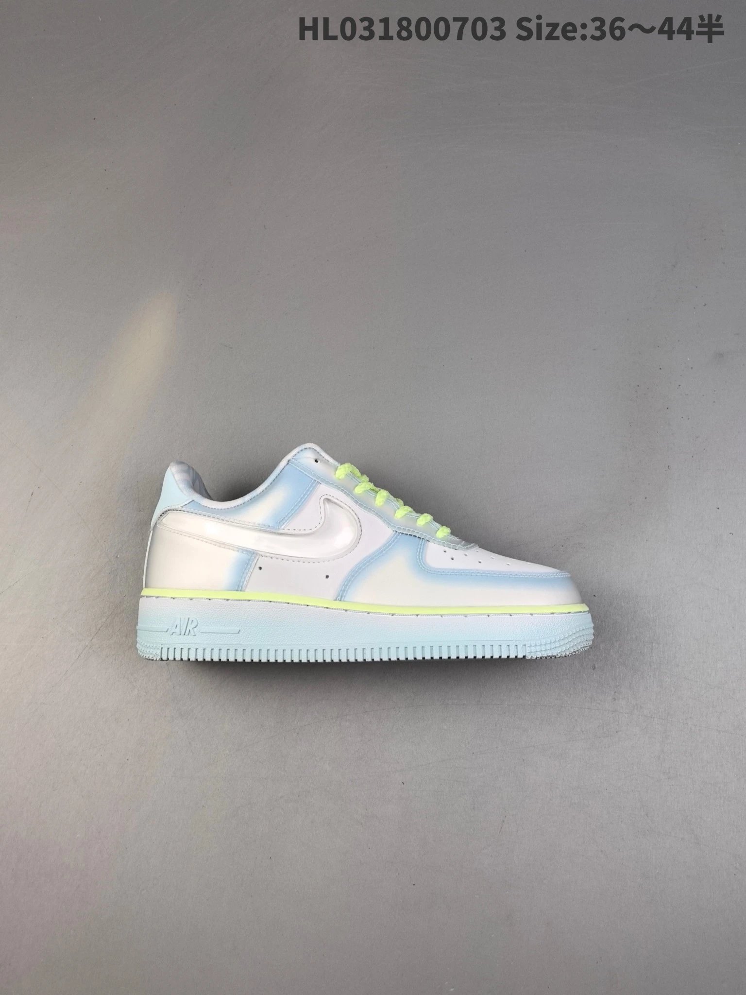 Nike Air Force 1 White Blue Retro Sneakers