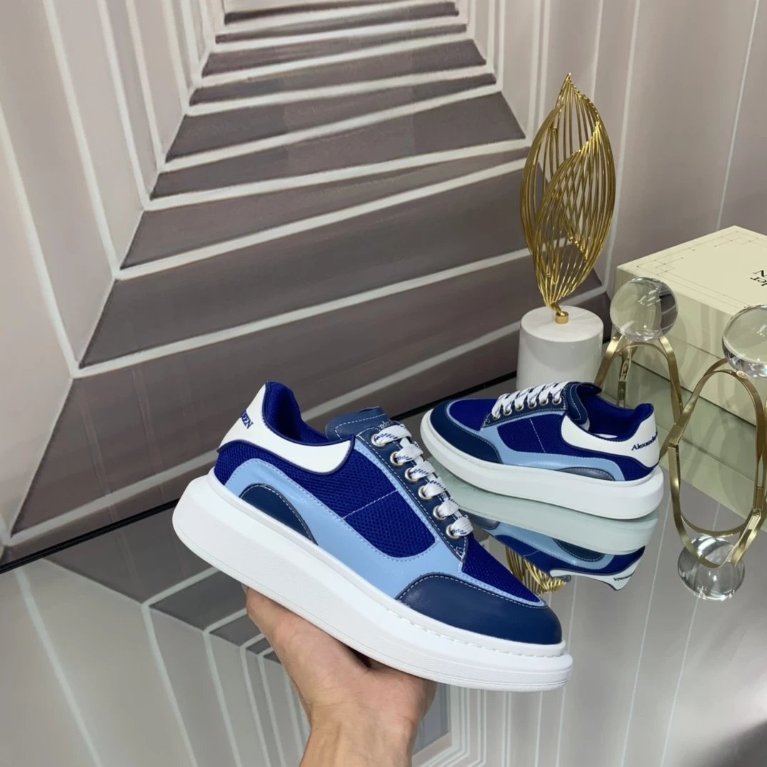 Alexander McQueen White Platform Sneakers Shoes