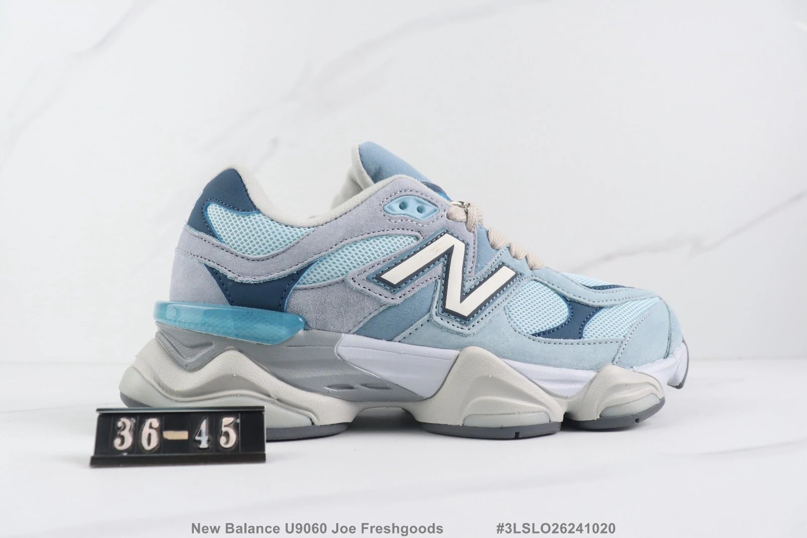 New Balance U9060 Joe Freshgoods Blue Grey Chunky Sneakers