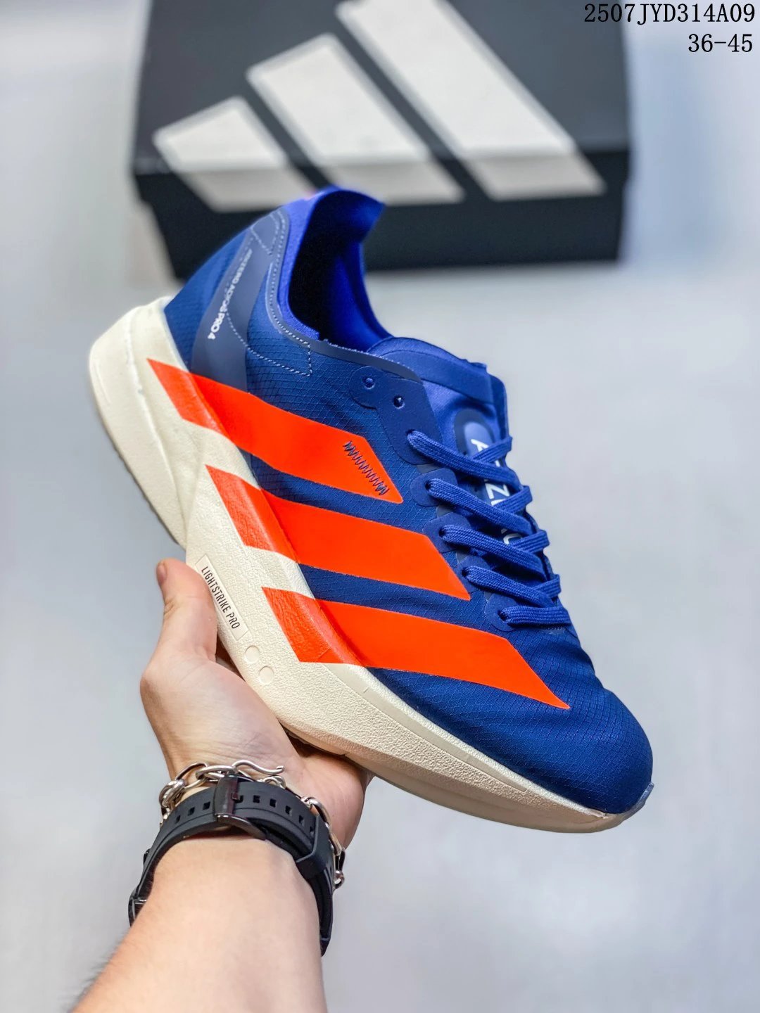 Adidas Adizero Blue Orange Lightstrike Pro Running Shoes