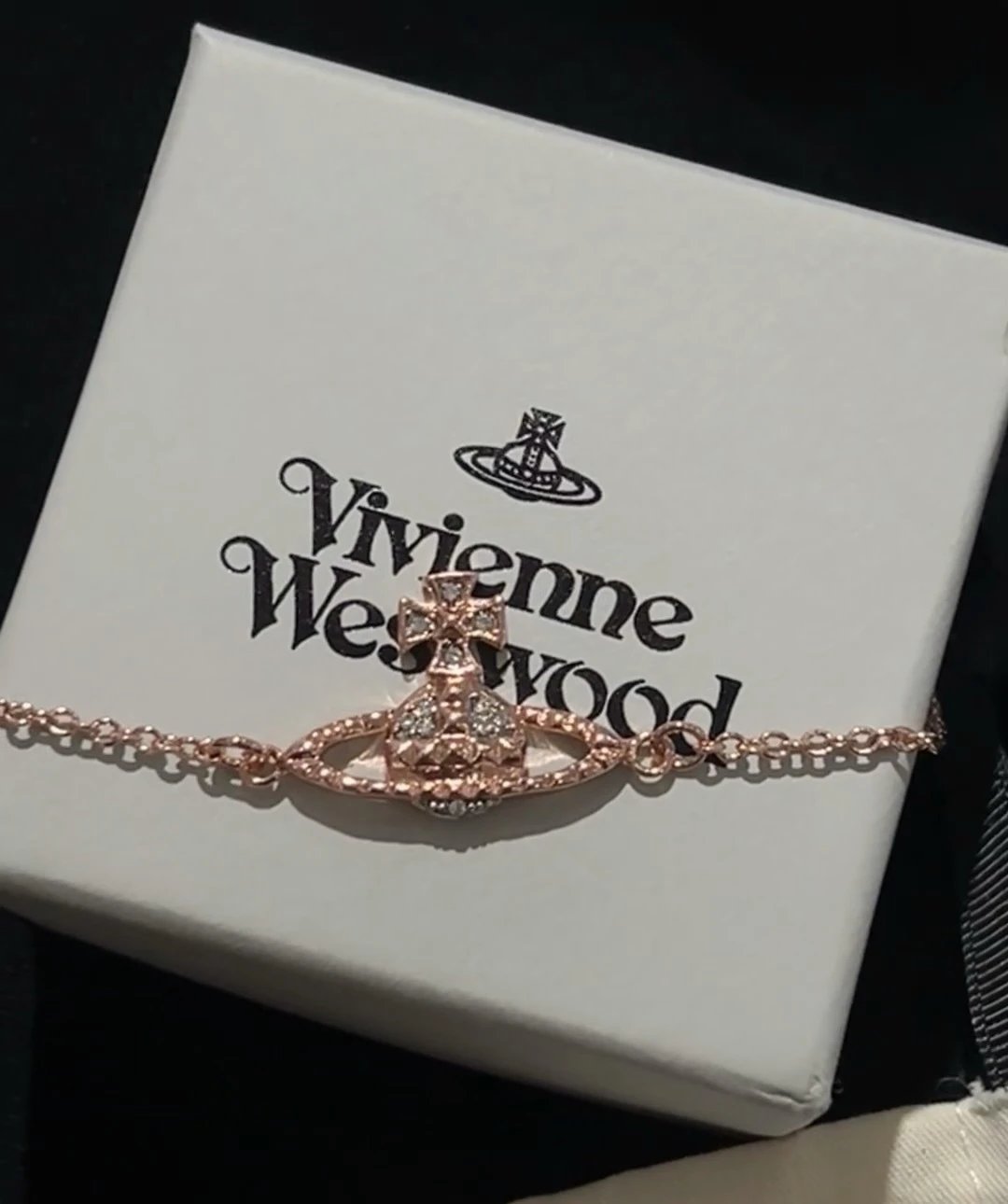 Vivienne Westwood Gold Orb Pendant Necklace Punk Jewelry