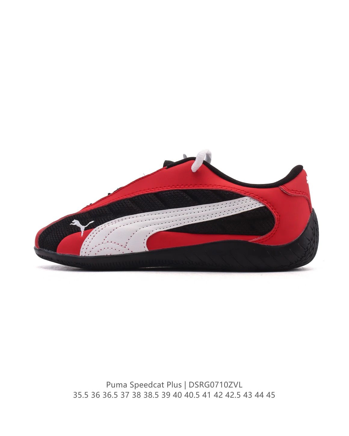 Puma Speedcat Plus Red Black White Racing Shoes