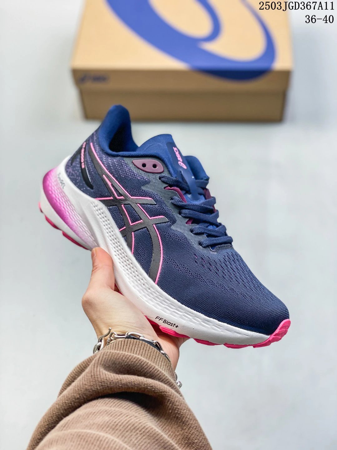 ASICS GEL-NIMBUS Women's Navy Pink Running Shoes