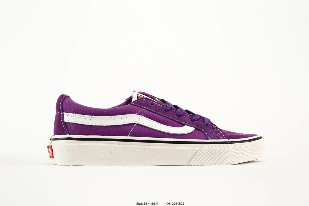 Vans Old Skool Purple Platform Low Top Skate Shoes