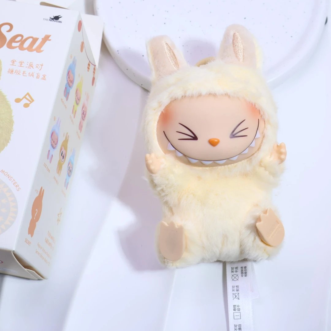 Labubu Lago Series Pink Resin Art Toy Collectible Figure
