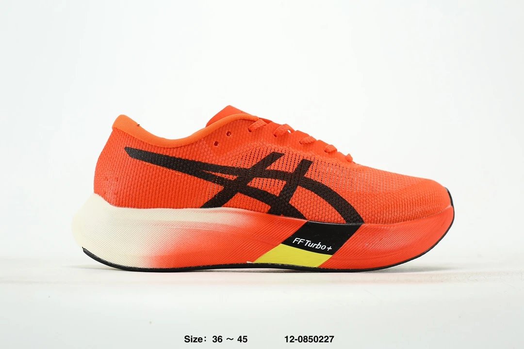 ASICS FF Turbo+ Orange Black Marathon Racing Shoes