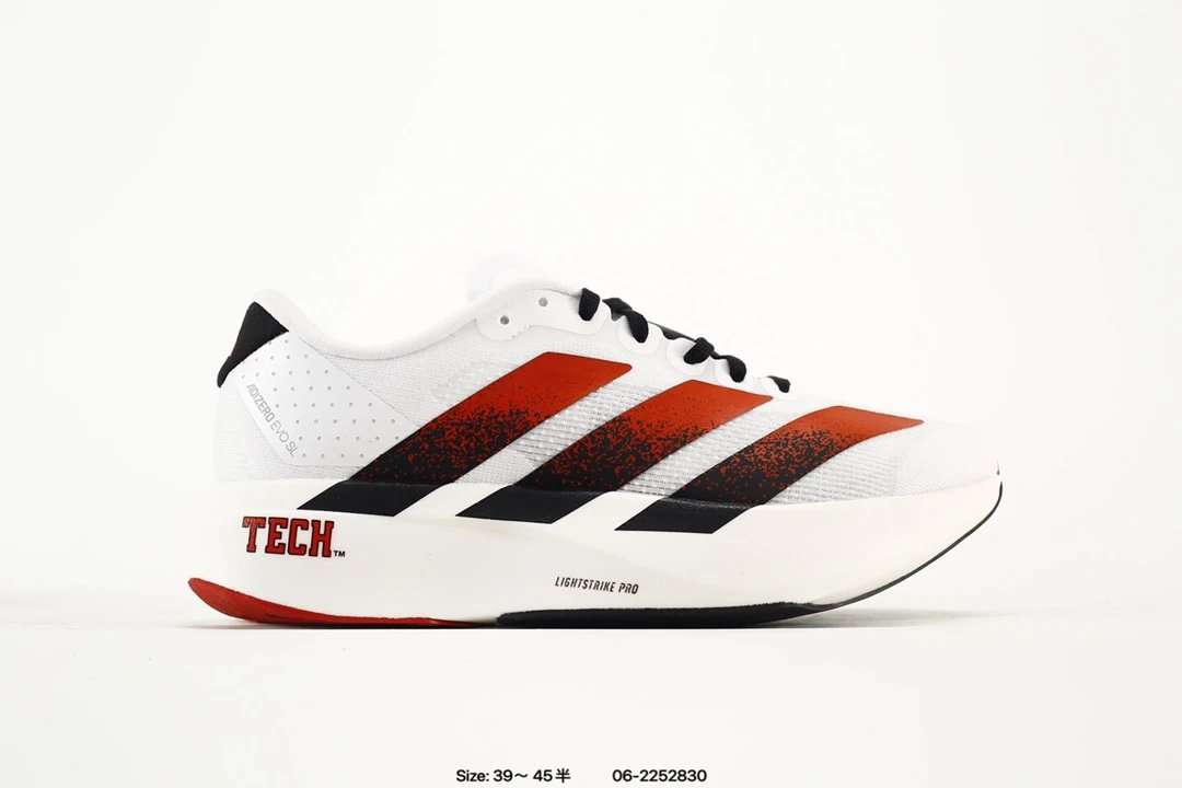 Adidas Adizero Lightstrike Pro White Red Running Shoes