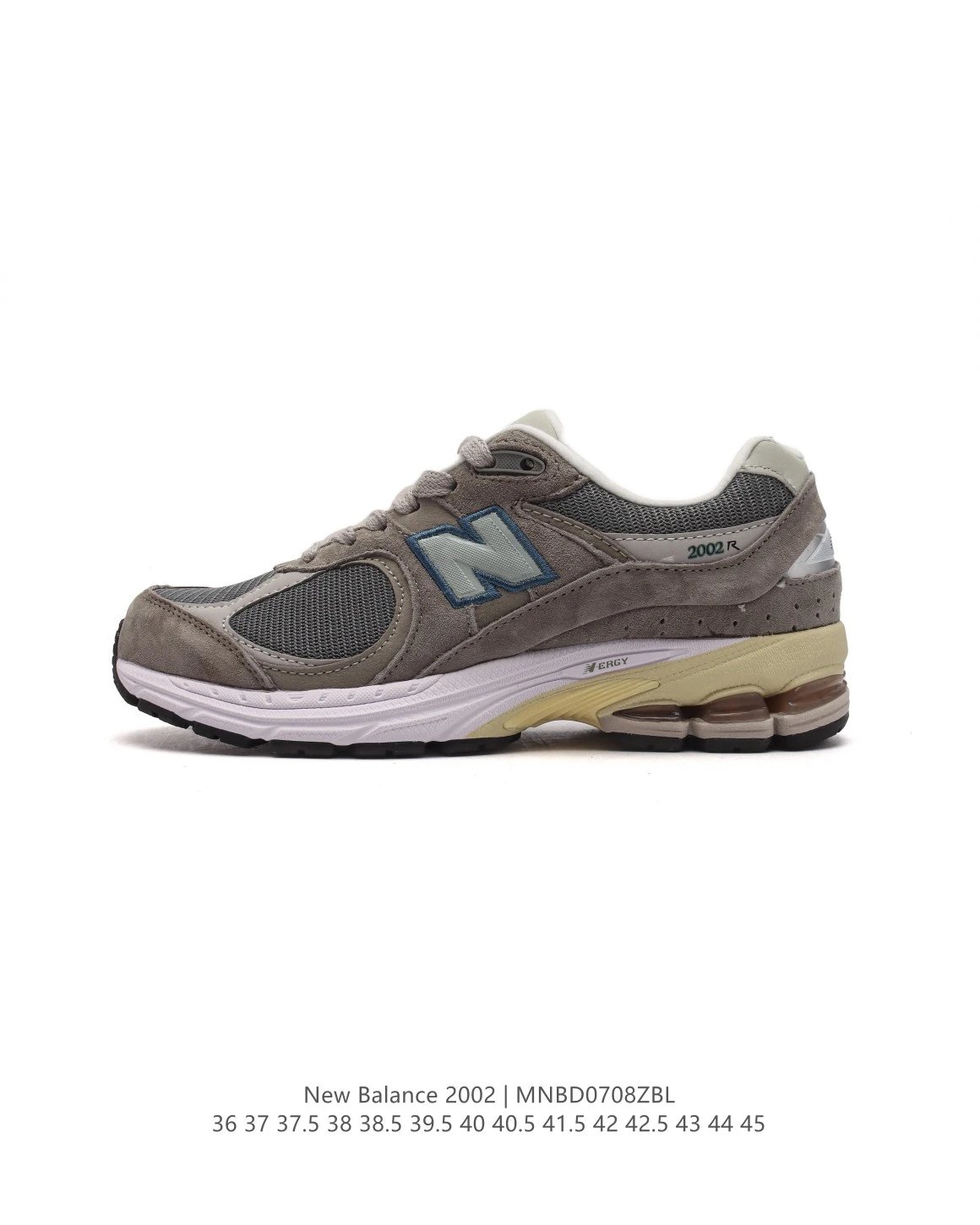New Balance 2002R Grey Brown Retro Running Shoes