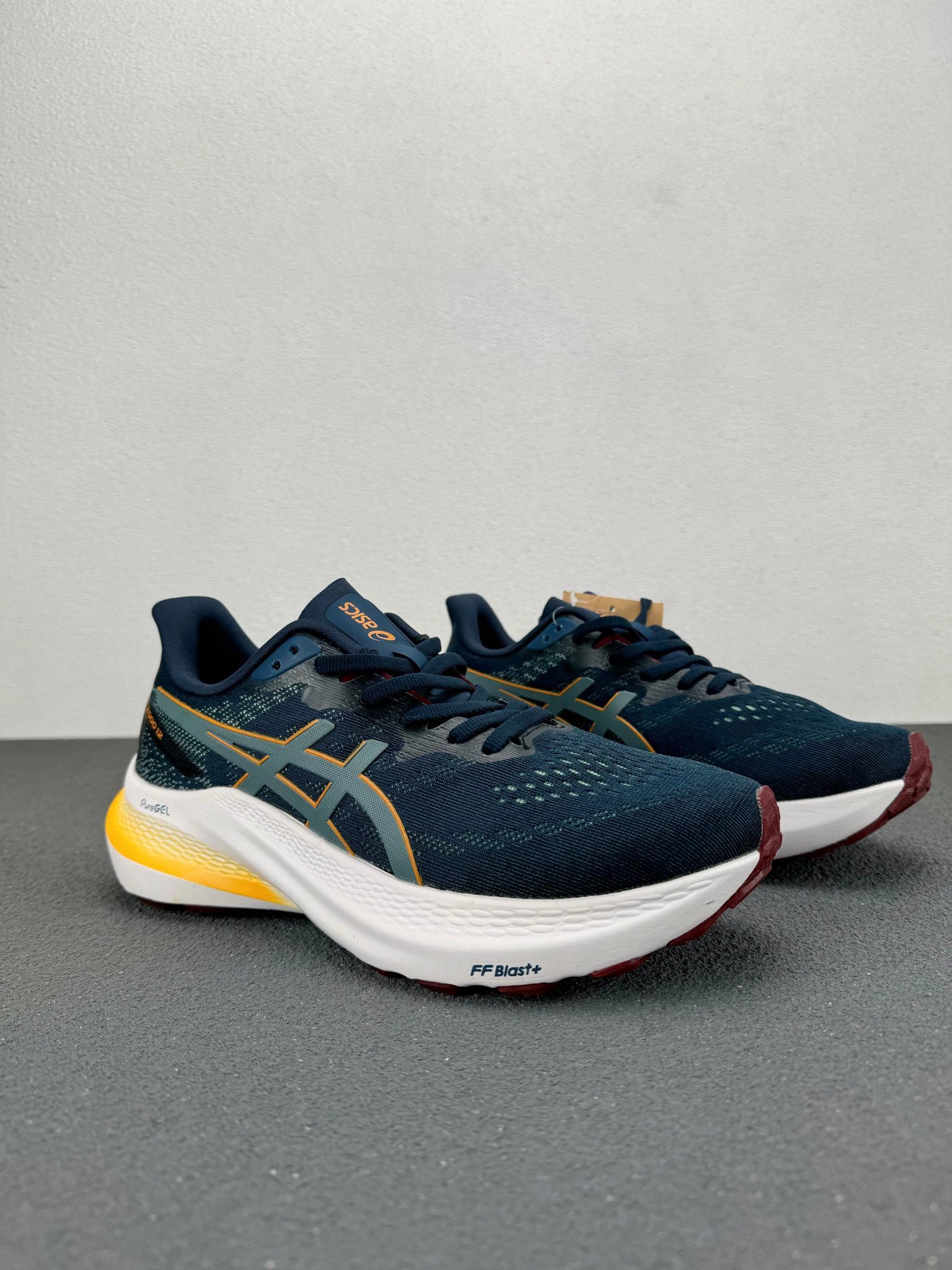 ASICS GEL-NIMBUS Navy Orange FF BLAST Running Shoes