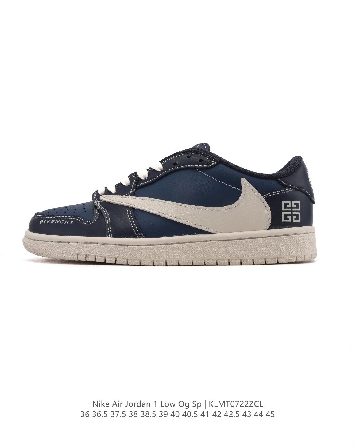 Nike Air Jordan 1 Low OG SP Navy Beige Sneakers