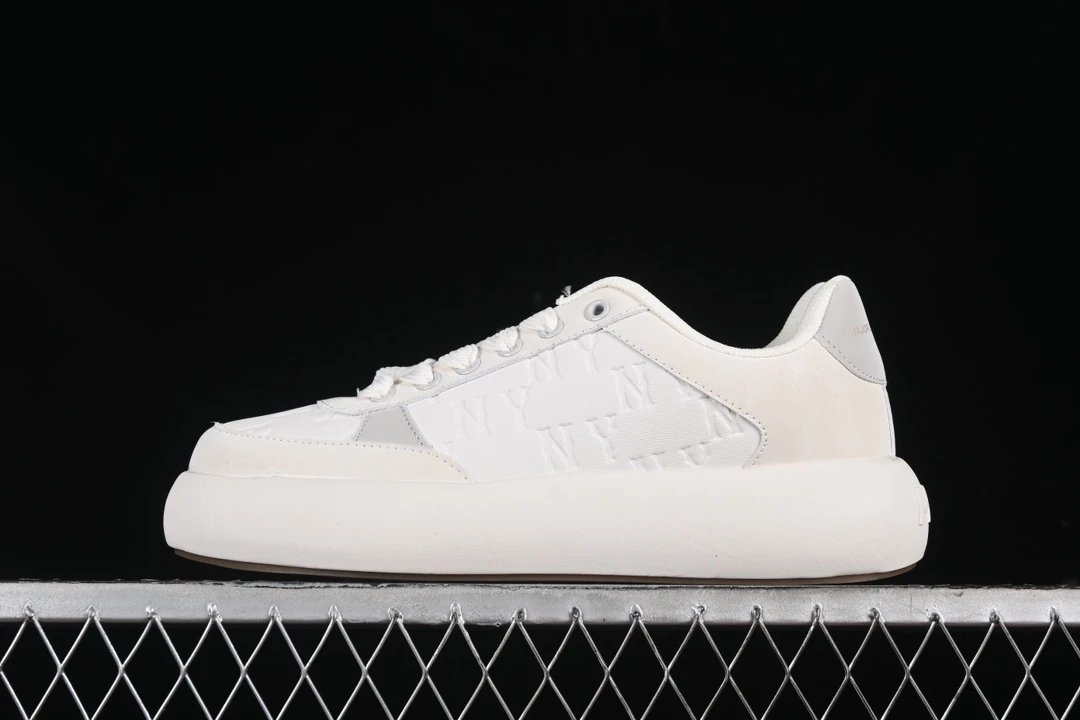 MLB Classic White Chunky Dad Sneakers Thick Sole
