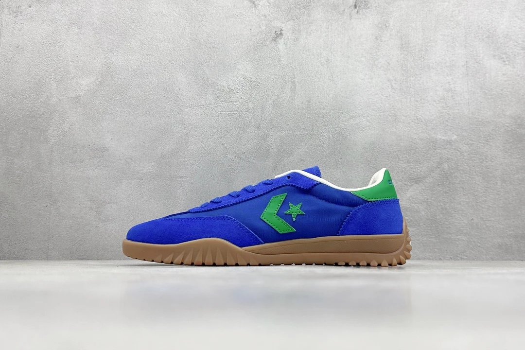 Converse Blue Green Low Top Suede Gum Skate Sneakers