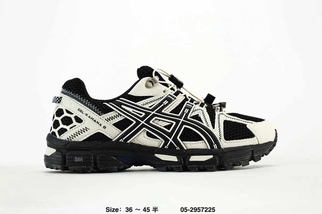 Asics GEL-KAHANA 8 Beige Black Trail Running Shoes