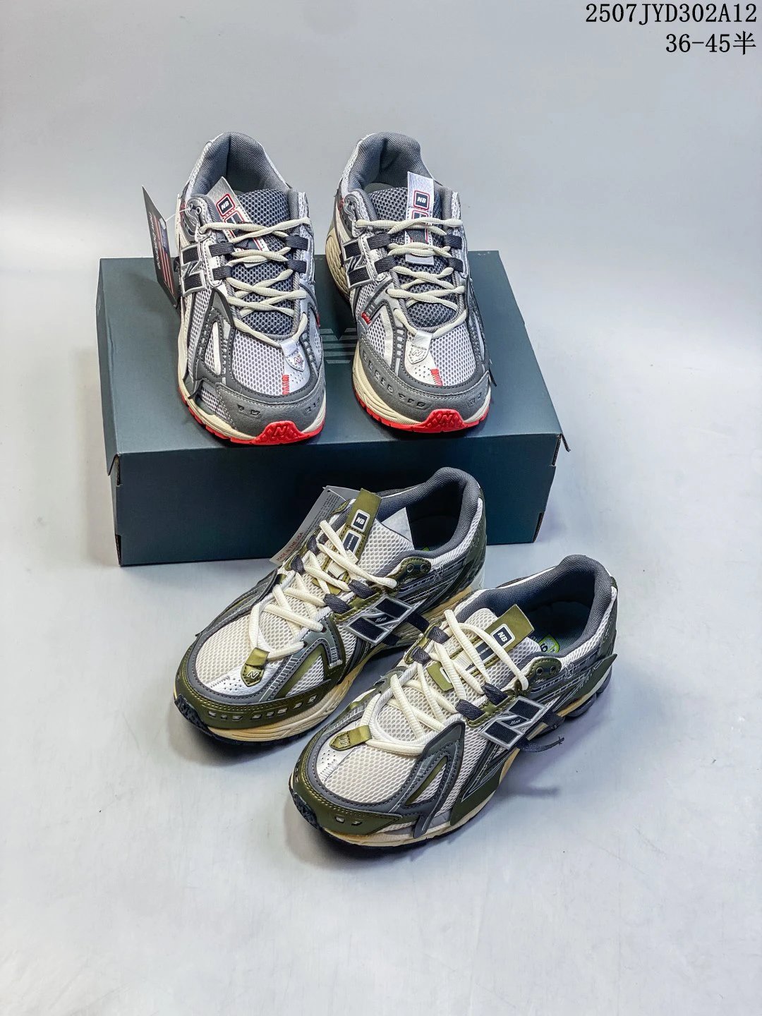 New Balance 1906R Grey Green Retro Running Shoes