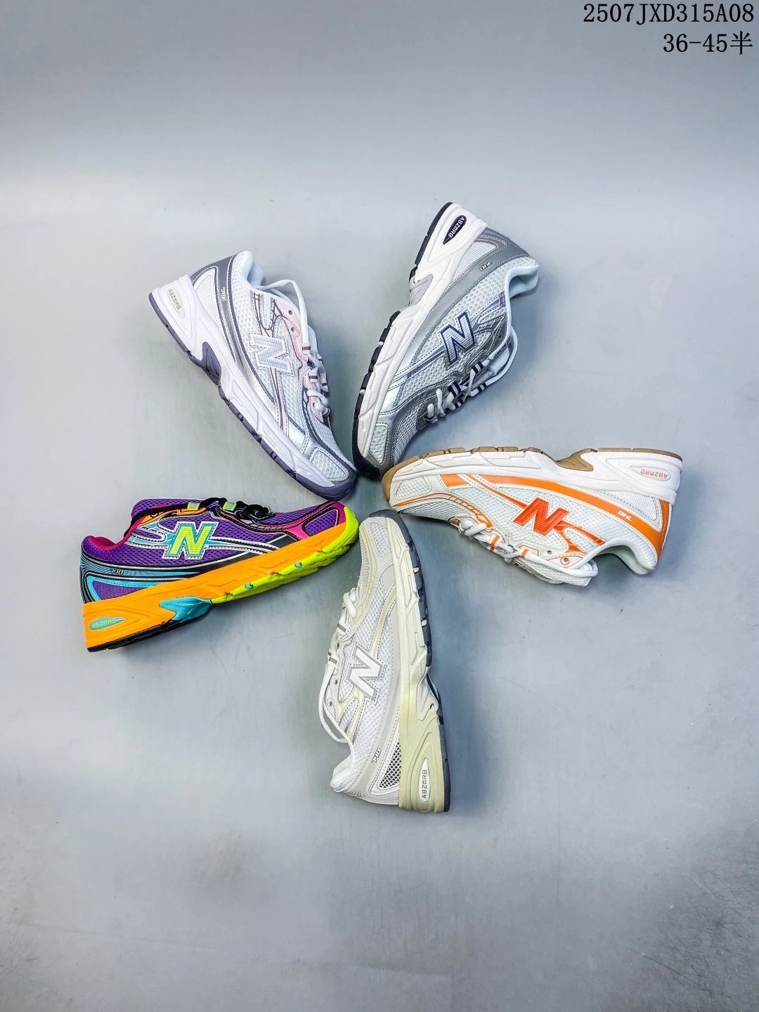 New Balance 530 Grey Orange Retro Running Shoes