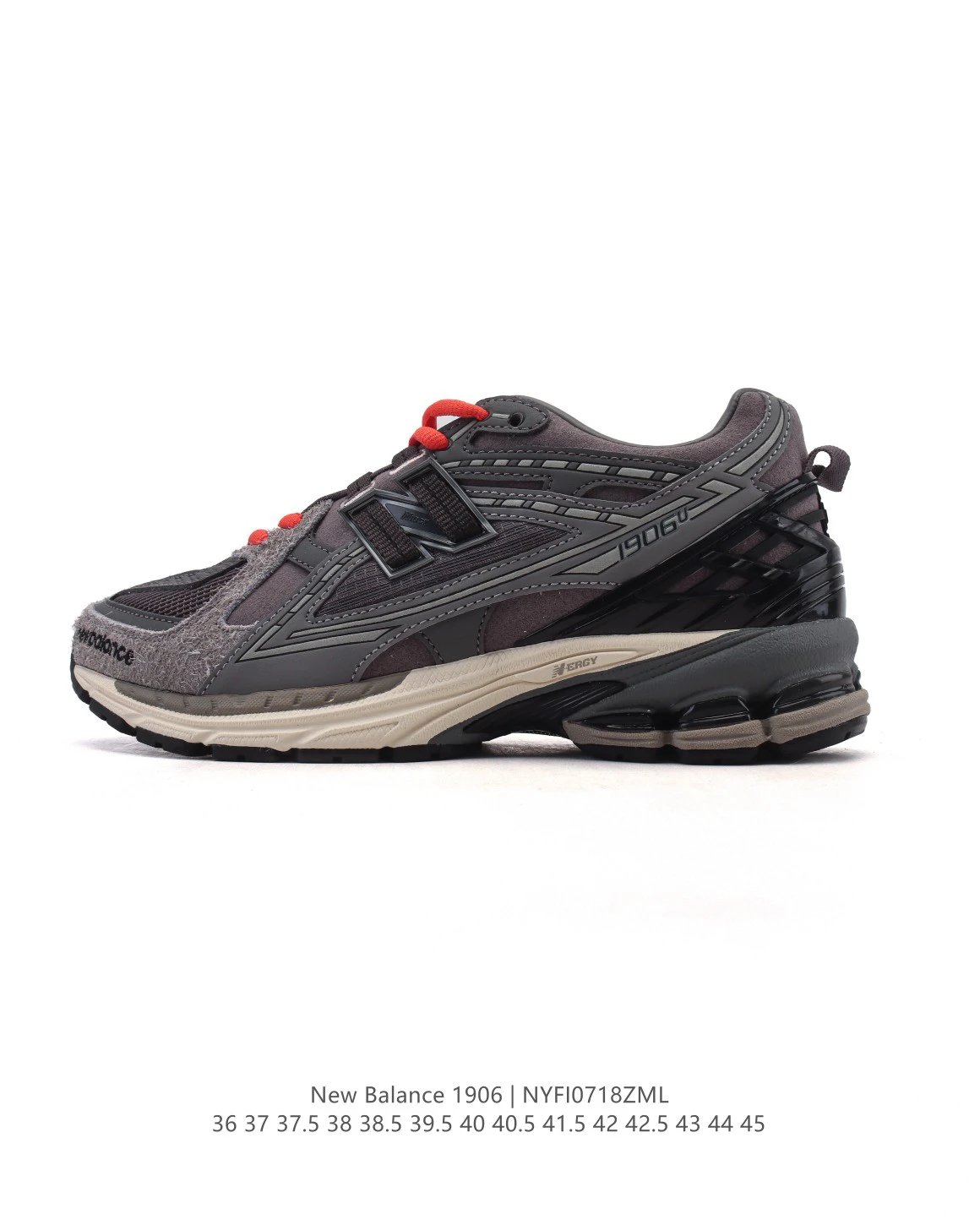 New Balance Black White Retro Cushioned Running Shoes