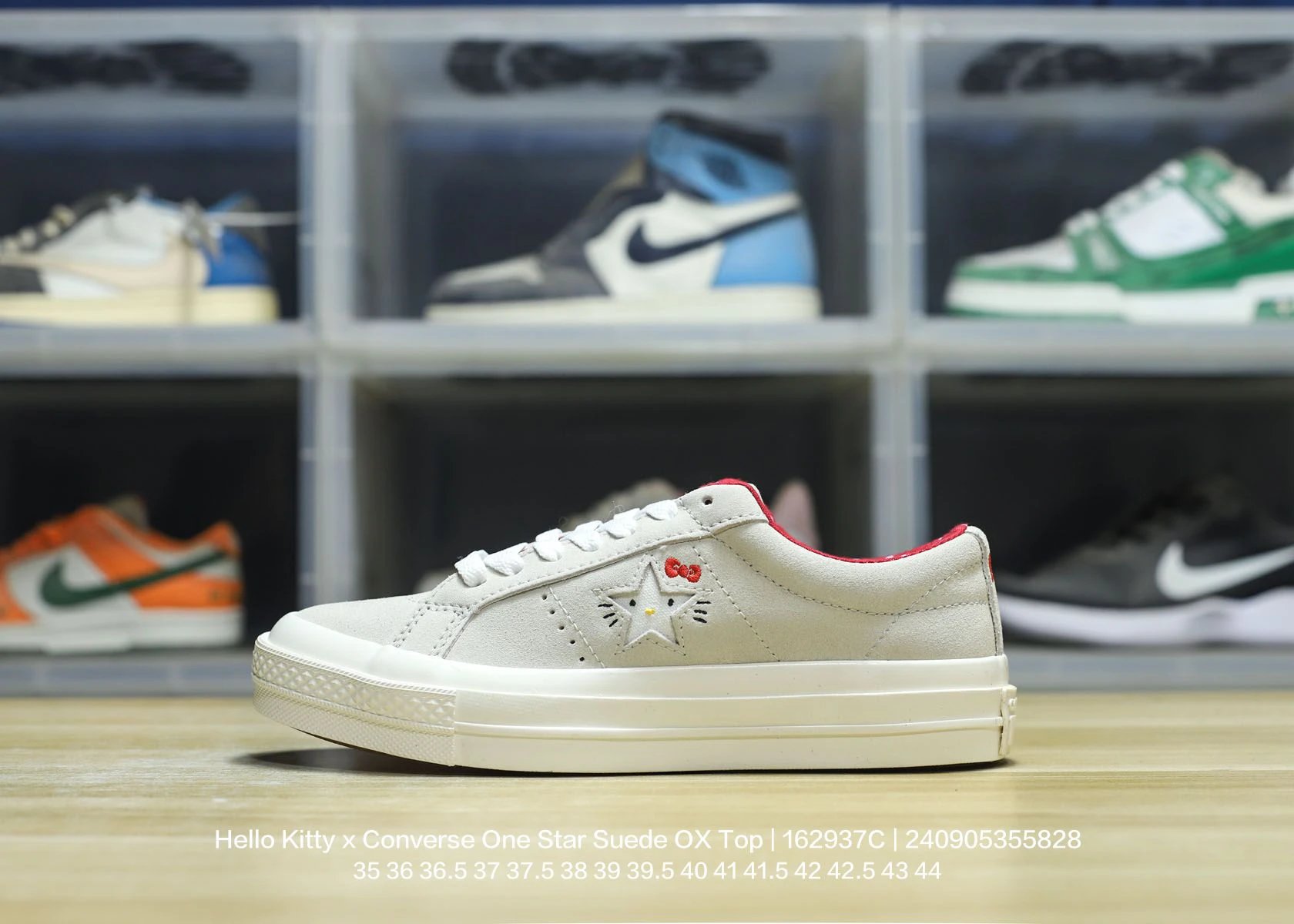 Converse Off-White Low Top Canvas Sneakers Unisex Shoes