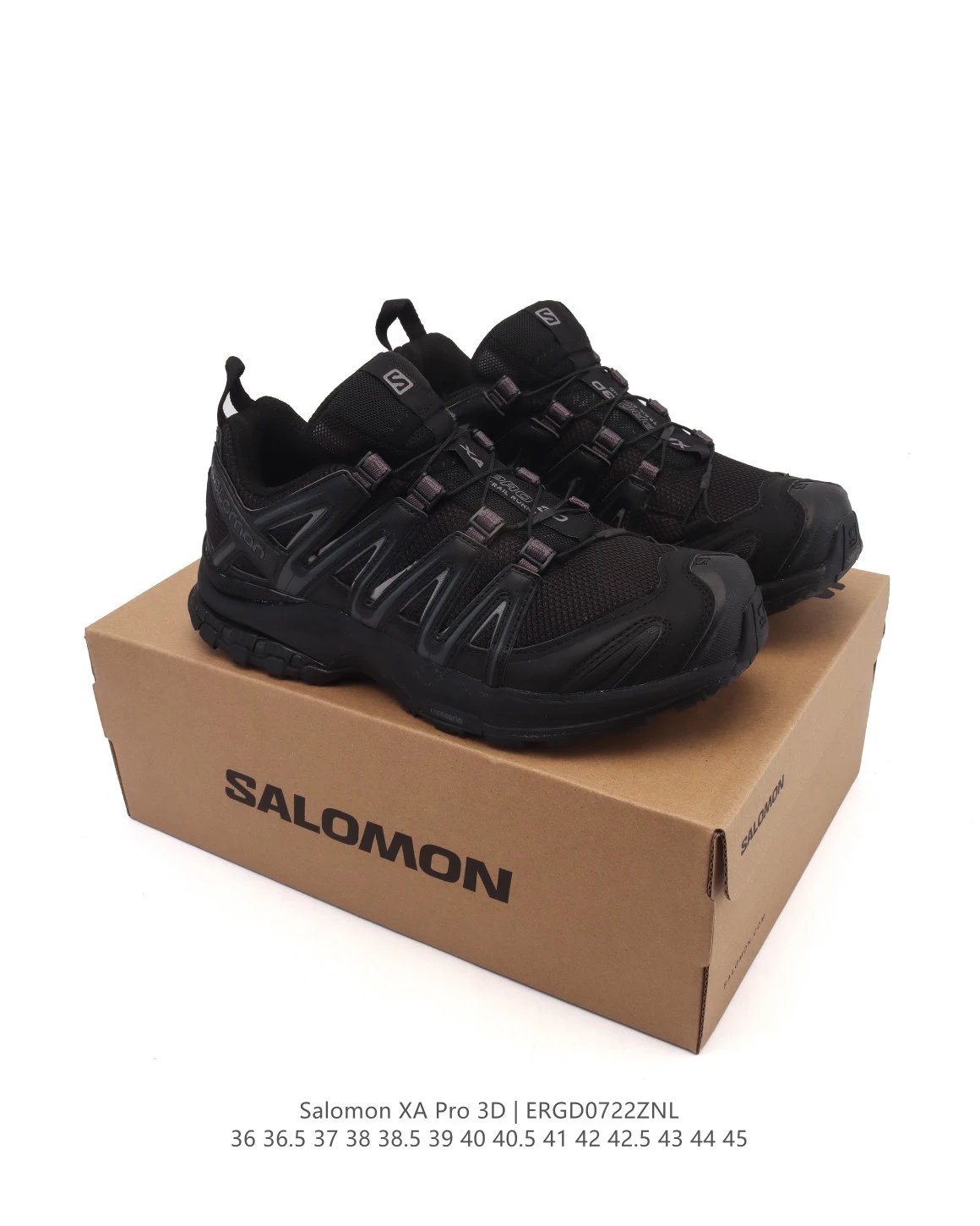 Salomon XA Pro 3D Black Trail Running Shoes