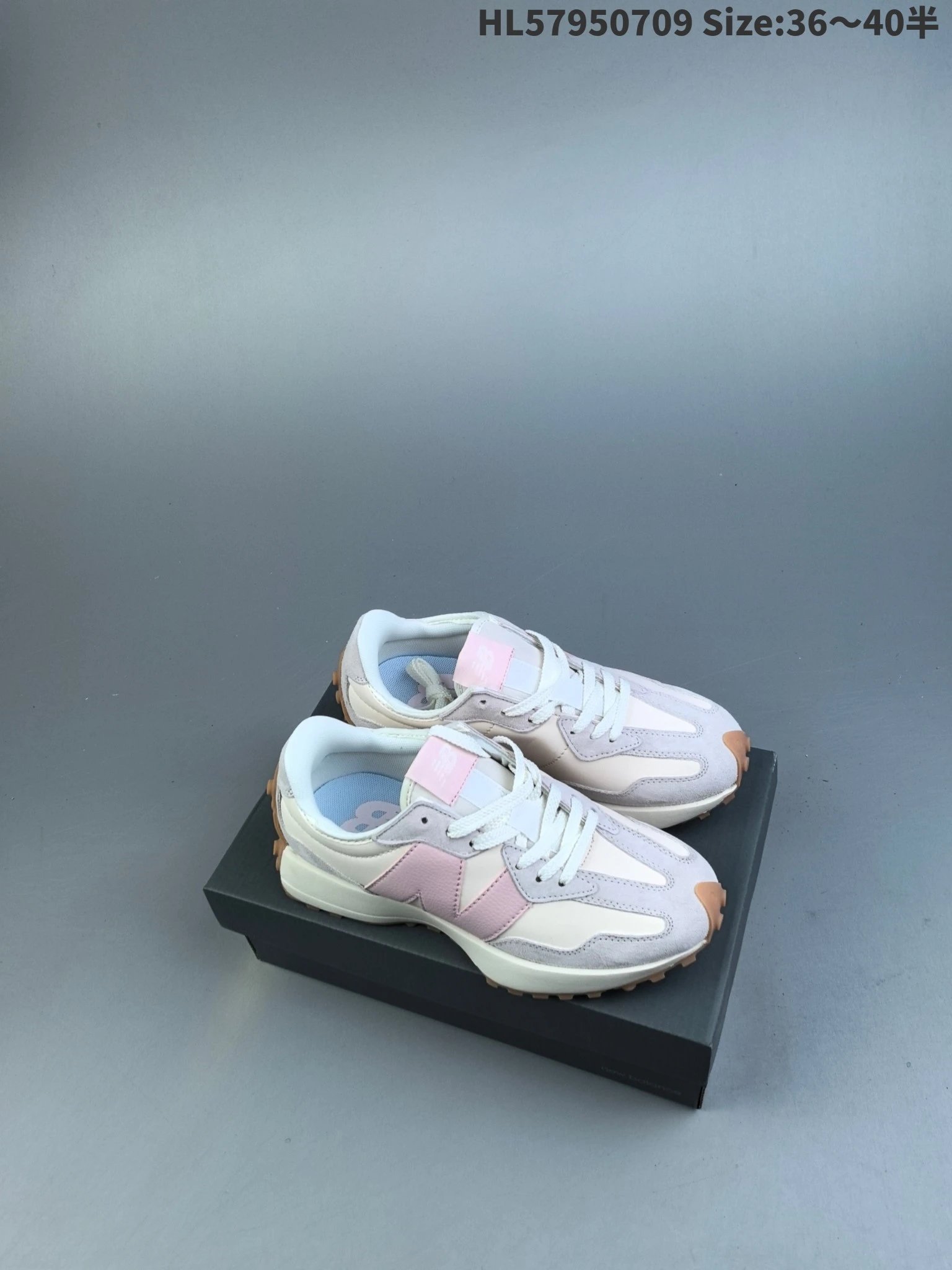 New Balance 327 White Green Retro Running Sneakers