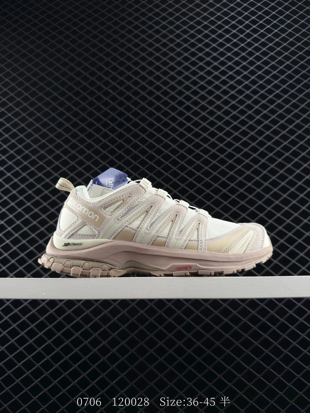 Salomon XT-6 Beige Trail Running Shoes Unisex Sneakers