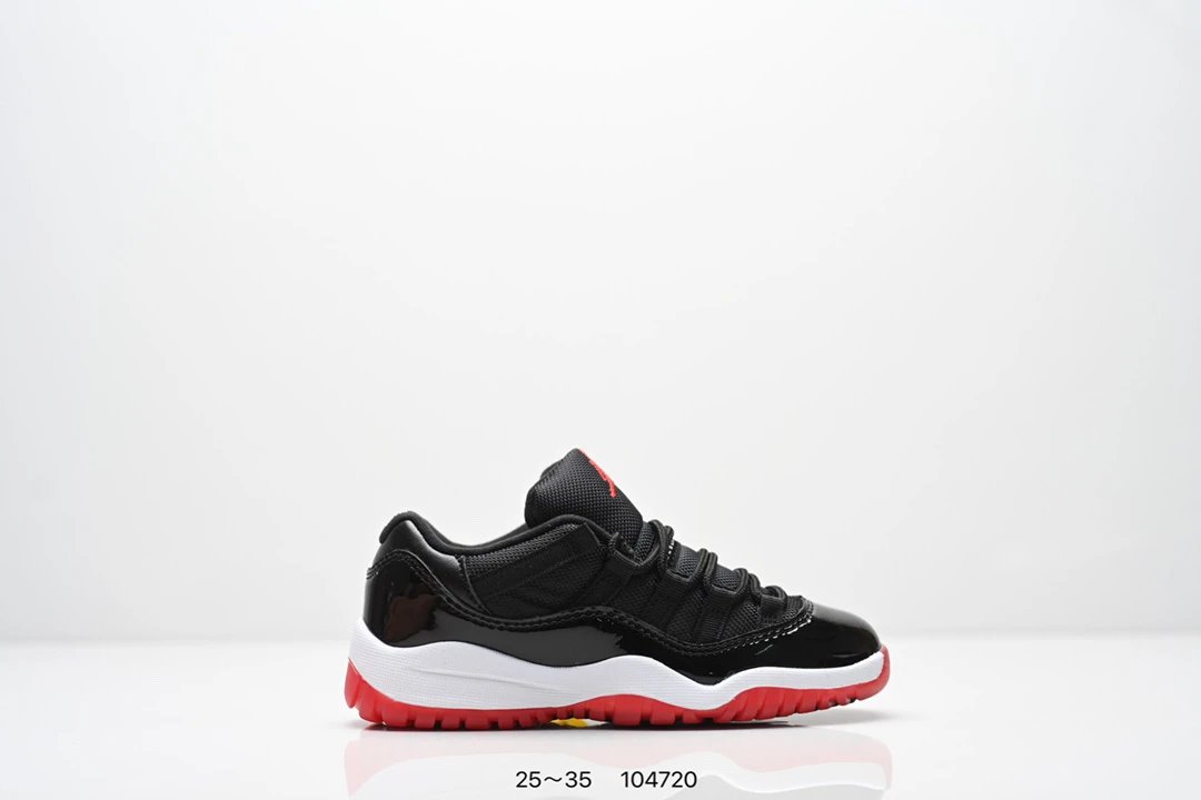 Air Jordan AJ11 Low Black Red Retro Basketball Shoes